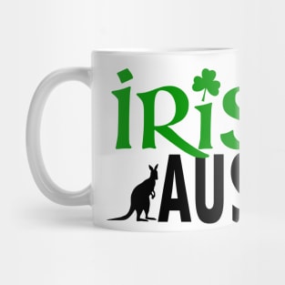 Irish Aussie (for light backgrounds) Mug